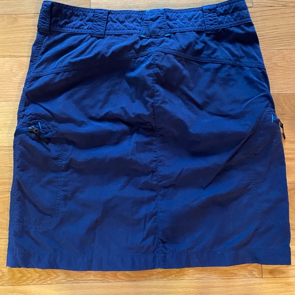 Exofficio navy athletic skirt. - Picture 4 of 6